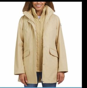 Lands' End  Ladies' 3-in-1 Systems Rain System Vest-Jacket nwt